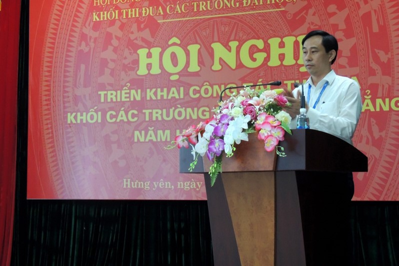 Hội nghị triển khai công tác thi đua khối các trường Đại học, Cao đẳng Tỉnh Hưng Yên năm học 2020-2021