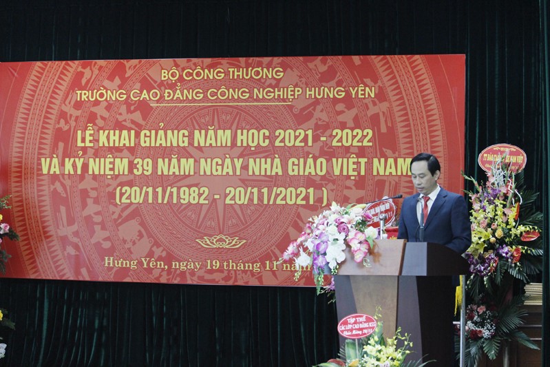 LỄ KHAI GIẢNG NĂM HỌC 2021-2022 VÀ KỶ NIỆM 39 NĂM NGÀY NHÀ GIÁO VIỆT NAM (20/11/1982 - 20/11/2021)