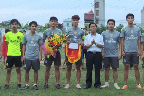 Bế mạc giải bóng đá học sinh, sinh viên năm 2015