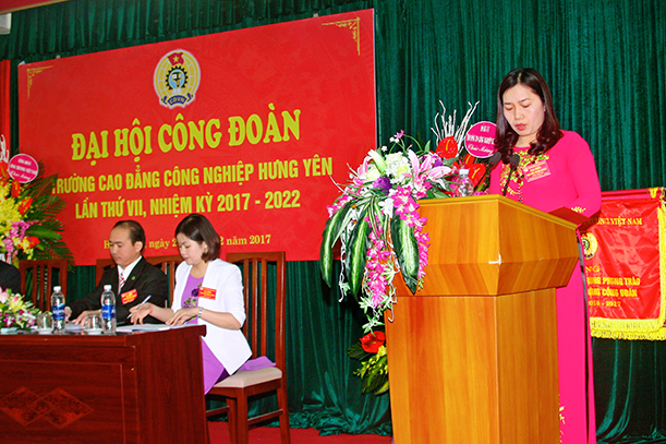 ĐẠI HỘI CÔNG ĐOÀN TRƯỜNG LẦN THỨ VII, NHIỆM KỲ 2017-2022