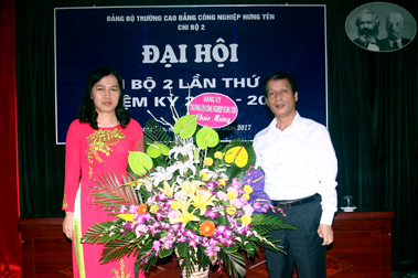 Đảng bộ Trường Cao đẳng Công nghiệp Hưng Yên, Đại hội Chi bộ 2 lần thứ 12 nhiệm kỳ 2017 – 2020