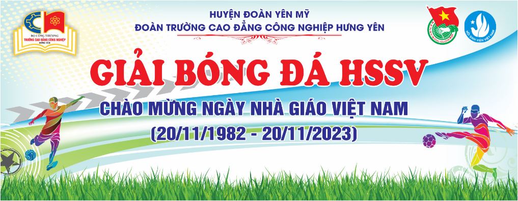 Giải bóng đá HSSV năm học 2023 - 2024