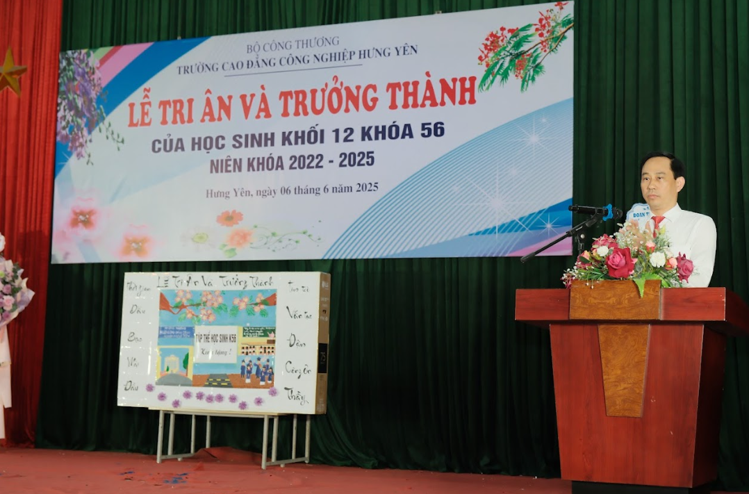 LỄ TRI ÂN VÀ TRƯỞNG THÀNH CỦA HỌC SINH KHỐI 12, NIÊN KHÓA 2022-2025