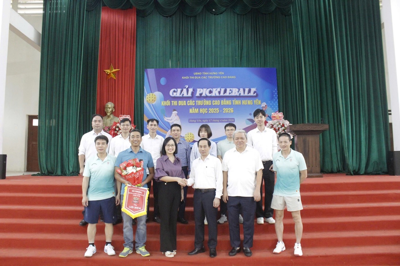 TRƯỜNG CAO ĐẲNG CÔNG NGHIỆP HƯNG YÊN THAM DỰ HỘI THAO KHỐI THI ĐUA CÁC TRƯỜNG CAO ĐẲNG TỈNH HƯNG YÊN NĂM HỌC 2025–2026